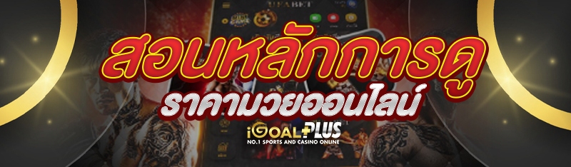 สอนหลักการดูราคามวยออนไลน์